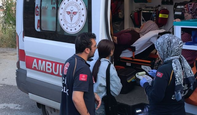 Tarım işçilerini taşıyan servis devrildi 6 işçi yaralı