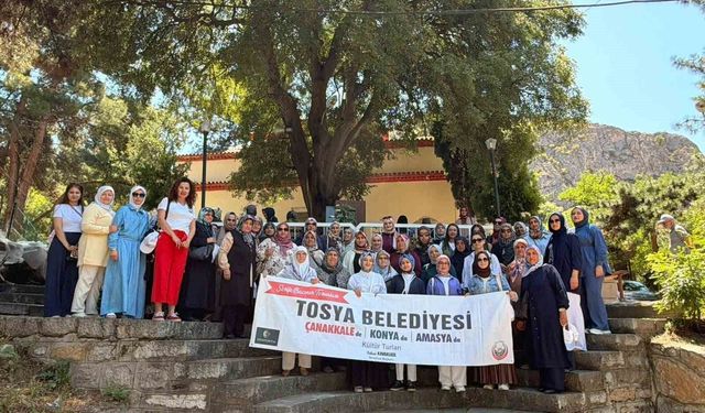 Tosya'da yaşayan bin 600 vatandaş ücretsiz turla Amasya'yı gezdi
