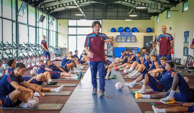 Trabzonspor iki günlük iznin ardından yeni sezon hazırlıklarına başladı