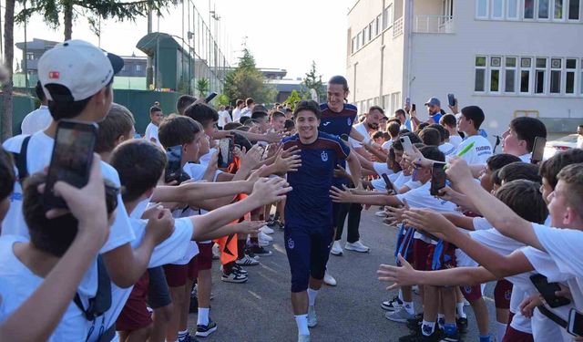 Trabzonspor'da Aral Şimşir ilk antrenmanına çıktı