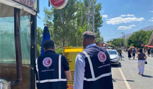 Tunceli'de turistik işletmelere sıkı denetim, 6 firmaya idari yaptırım