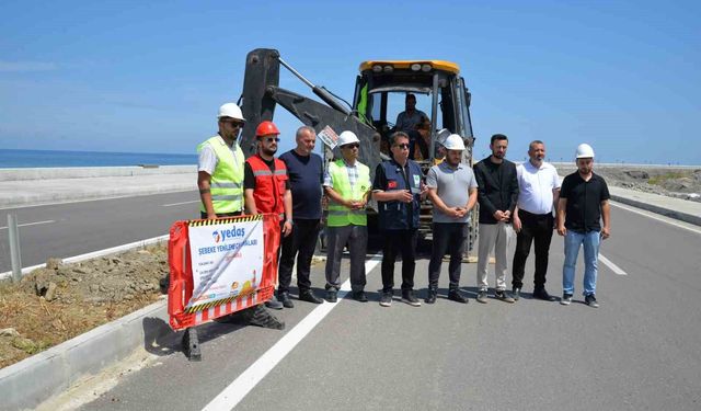 Türkeli Çevre Yolu Aydınlatma Projesi başladı