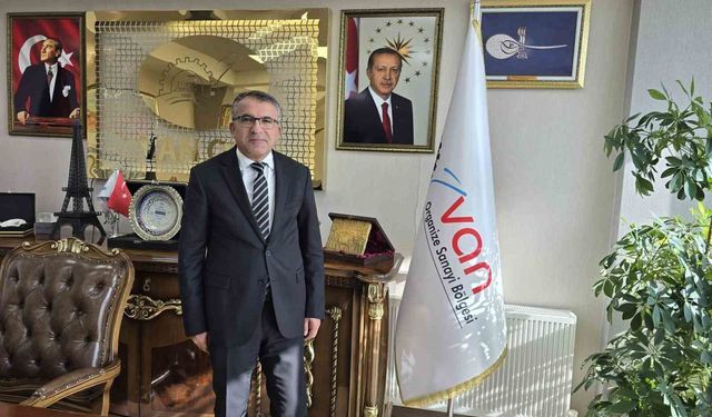 Van OSB Başkanı Memet Aslan: 'Kesintisiz demiryolu Van'ı küresel ticaretin kilit üssü haline getirir'