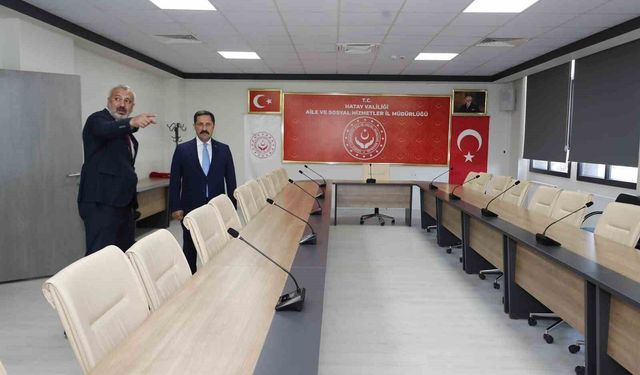 Yapımı tamamlanan Aile ve Sosyal Hizmetler il müdürlüğü binası hizmete açıldı