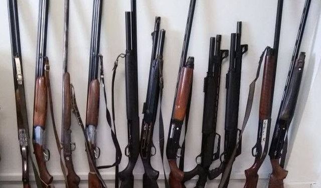 Yasa dışı avcılıkta kullanılan 30 tüfek satışa çıkarılıyor