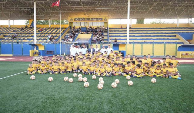Yenişehir'de yaz spor okulu heyecanı başladı