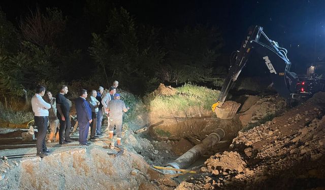 Yerköy'de Su Krizi: Arıza Gece Yarısı Çözüldü