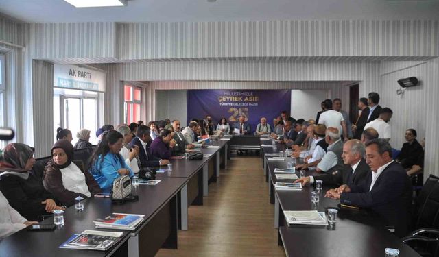 AK Parti Kars İl Başkanı Muammer Sancar: '25 yıldır milletimizin emanetini taşıyoruz'