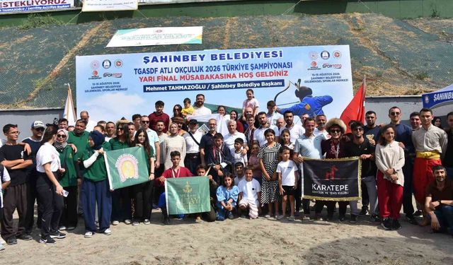 Atlı Okçuluk Türkiye Şampiyonası Yarı Finali Gaziantep'te yapıldı