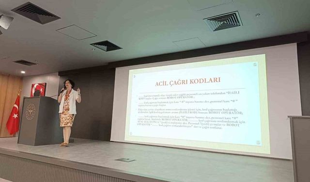 Aydın Şehir Hastanesi'nde iki günlük kalite eğitimi tamamlandı