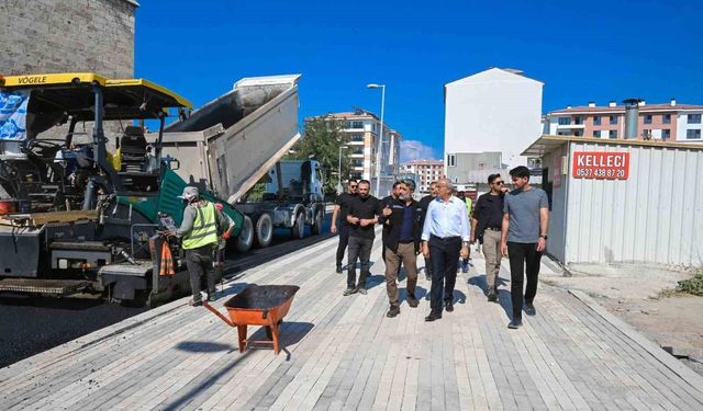 Başkan Er: 'Boztepe Caddesi önemli bir ulaşım aksı olacak'