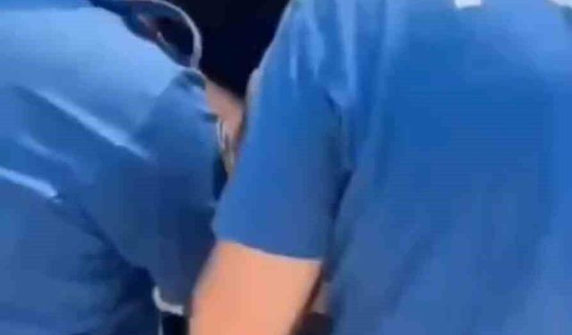 Battaniyenin altına gizlenen şüphelinin 7 yıl 6 ay hapis cezasıyla arandığı ortaya çıktı