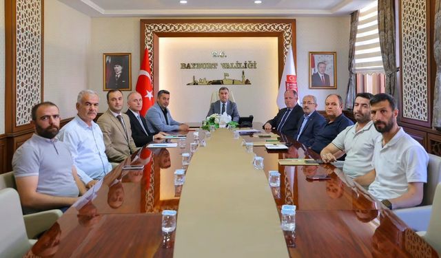 Bayburt OSB'nin altyapısı masaya yatırıldı