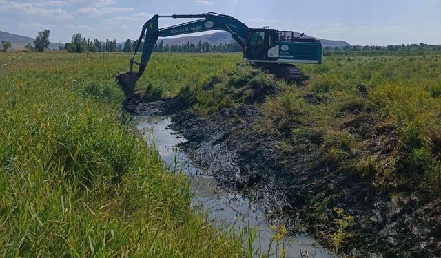 Bayburt'ta bent temizliği ve dere yatağı düzenleme çalışmaları sürüyor