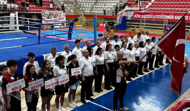 Bilecik'te İller Arası Kick Boks Şampiyonasına 21 ilden 480 sporcu katıldı
