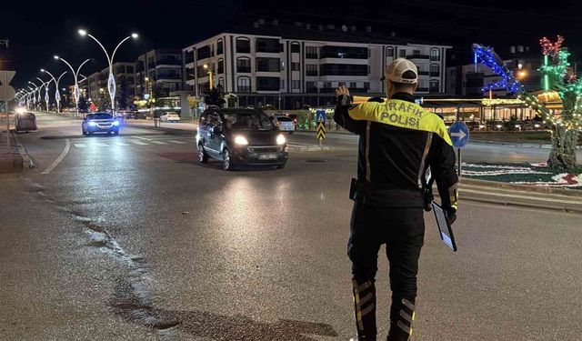 Bolu'da 1 haftada bin 771 sürücüye ceza yağdı