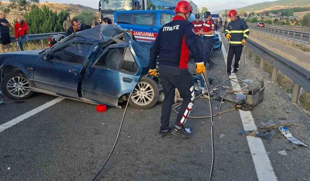 Bolu'da feci kaza: 2 ölü, 2 yaralı