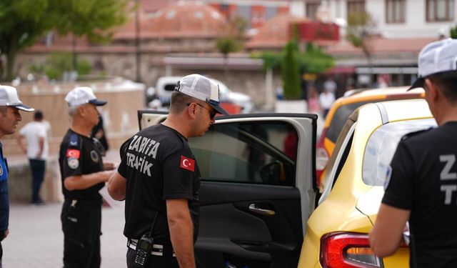 Bolu'da otobüs ve taksilere hijyen ve güvenlik denetimi