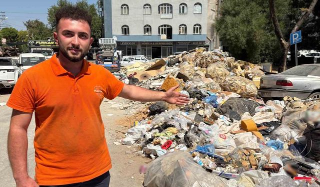Buca'da çöp derdine bir de moloz eklendi