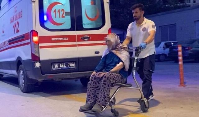 Bursa'da korkutan yangın: Mahsur kalan kadın ve engelli kızı kurtarıldı