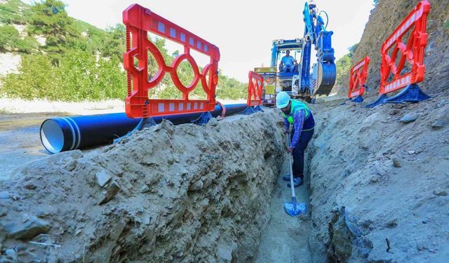 Büyükşehir DESKİ'den Altındere Mahallesi'ne 22.7 milyon TL'lik yatırım