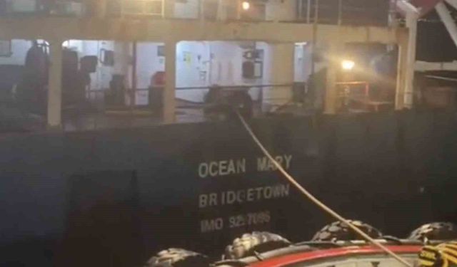 Çanakkale Boğazı'nda kuru yük gemisinde makine arızası