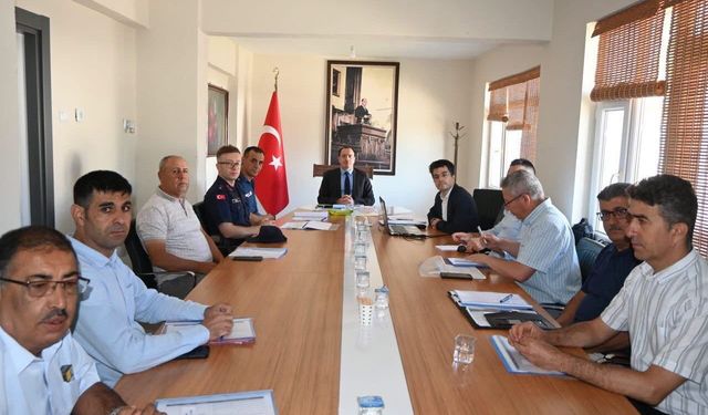 Çay'da 'Afet Koordinasyon Kurulu' toplantısı gerçekleştirildi