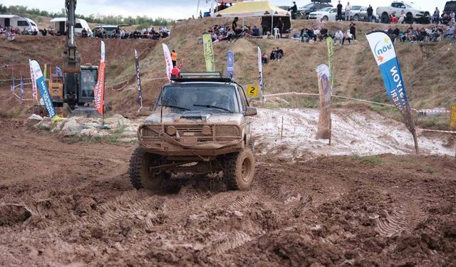 Çorum'da off-road heyecanı yaşandı
