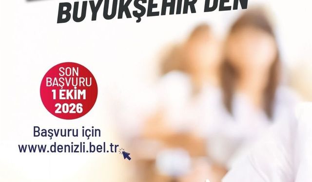 Denizli Büyükşehir KPSS sınav ücreti desteği verecek