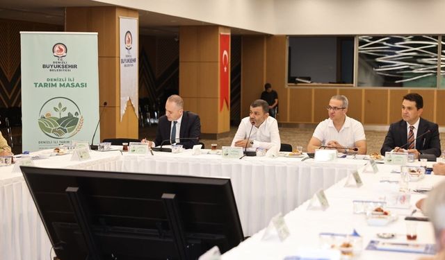 Denizli tarımında 'Ortak Akıl' dönemi başladı