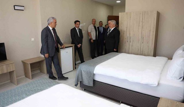 Düzce'de karayolları misafirhanesi hizmete girdi