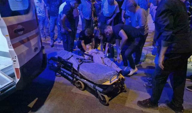 Eskişehir'de motosikletin çarptığı yaşlı adam yaralandı