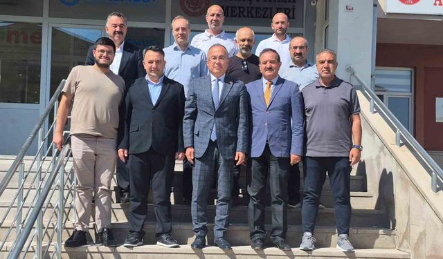 Gençlik ve Spor İl Müdürlüğü'nden TSYD Sivas Şubesi'ne anlamlı ziyaret