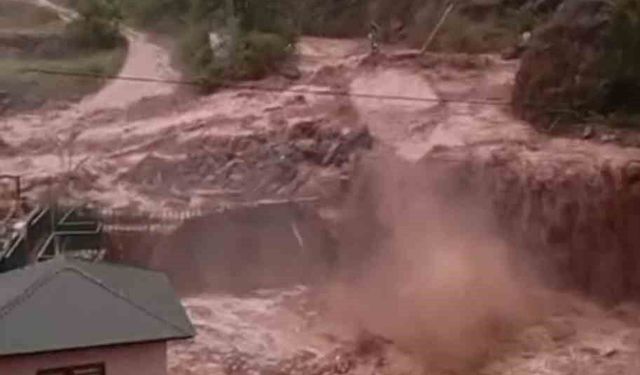 Giresun'da şiddetli yağış etkili oldu