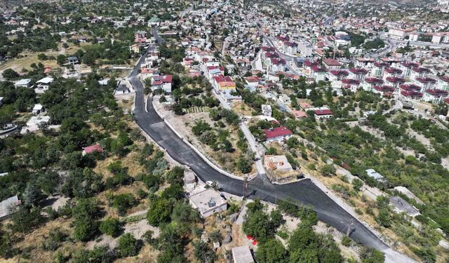 Hacılar'da yollara 1.450 tonluk asfalt dokunuşu
