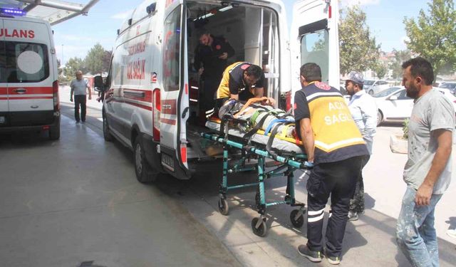 İnşaatın 3'üncü katından düşen usta yaralandı