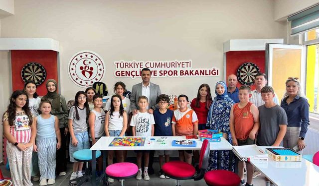 Kaymakam Yayabaşı, gençlerle bir araya geldi