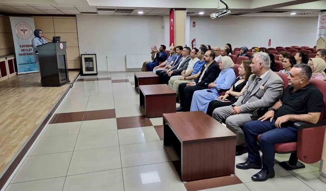 Kayseri Devlet Hastanesi'nde Risk Yönetim Kurulu Dönemsel Değerlendirme Toplantısı düzenlendi