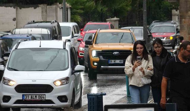 Kilis'te yağış etkili oldu