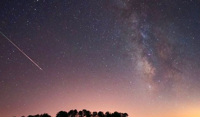 Kırkpınar Yaylası'nda meteor yağmuru şöleni
