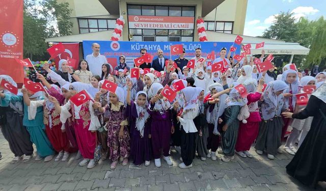 Kütahya'da Yaz Kur'an Kursları için coşkulu final