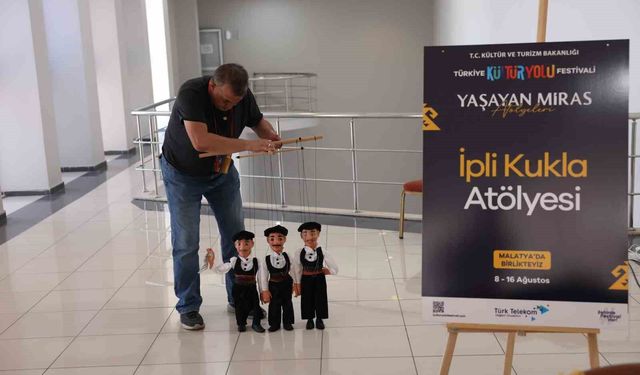 Malatya Kültür Yolu Festivali'nde ustalık ve hayal gücü aynı sahnede