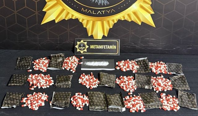 Malatya'da uyuşturucu operasyonu: 2 zanlı tutuklandı