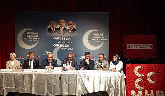 MHP Genel Başkan Yardımcısı Yıldız Tekirdağ'da