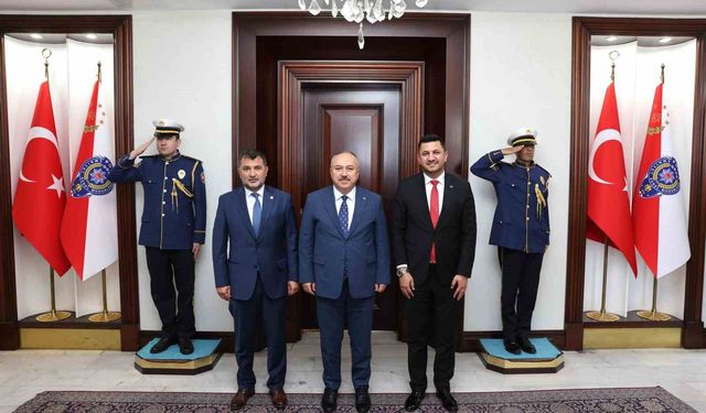 Milletvekili Öztürk'ten Fidan'a anlamlı buluşma