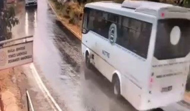 Muğla'da 8 kişinin yaralandığı kazanın görüntüleri ortaya çıktı