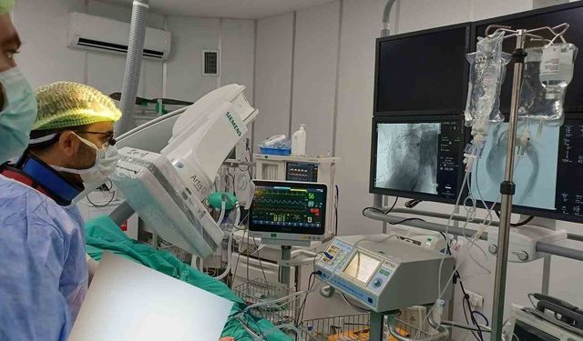 Niğde'de bir ilk: Aort yırtılması TEVAR yöntemiyle tedavi edildi