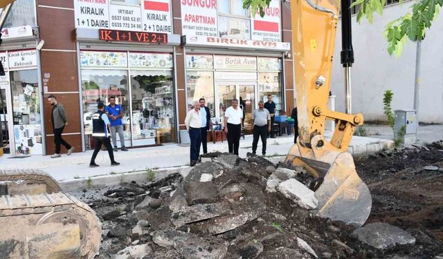 Patnos Belediyesi'nden Atatürk Mahallesi'ne ulaşım yatırımı