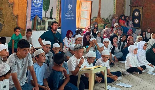 Şaphane'de Yaz Kur'an kursları kapanış programı düzenlendi