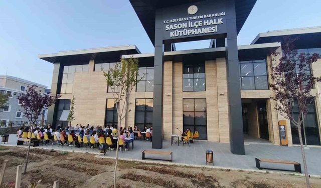Sason kütüphanesi 6 ayda 93 bin 600 ziyaretçiye ulaştı